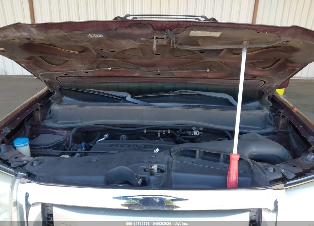 2011 HONDA PILOT EX VIN: 5FNYF4H45BB072493
