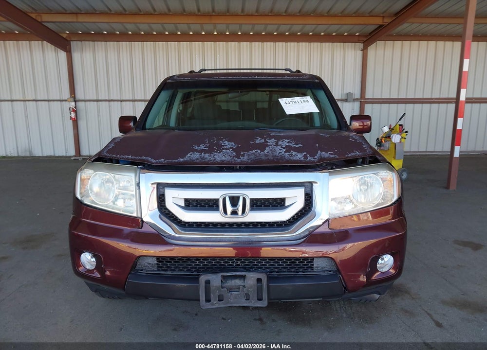 2011 HONDA PILOT EX VIN: 5FNYF4H45BB072493