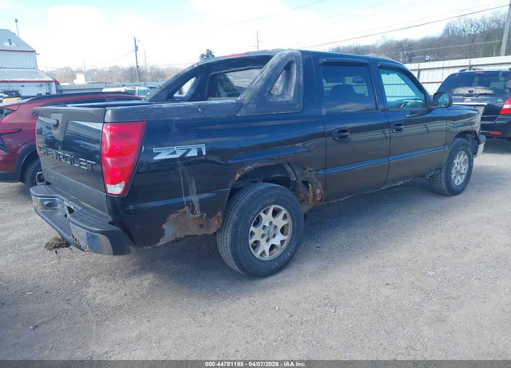 2006 CHEVROLET AVALANCHE 1500 Z71 VIN: 3GNEK12Z96G102829