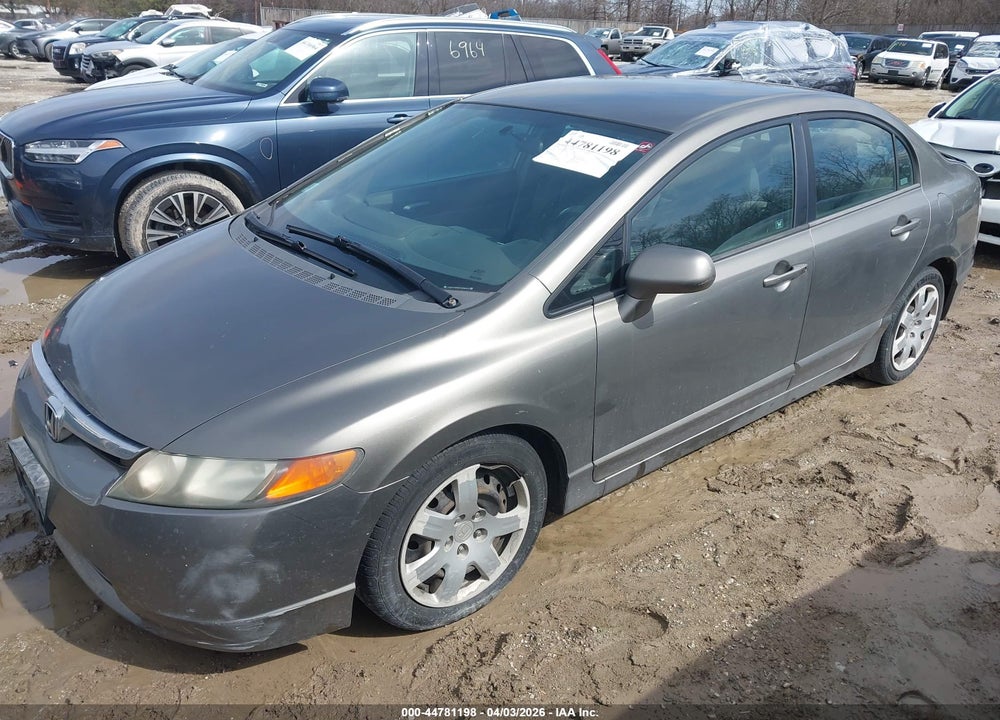 2007 HONDA CIVIC LX VIN: 1HGFA16587L048971