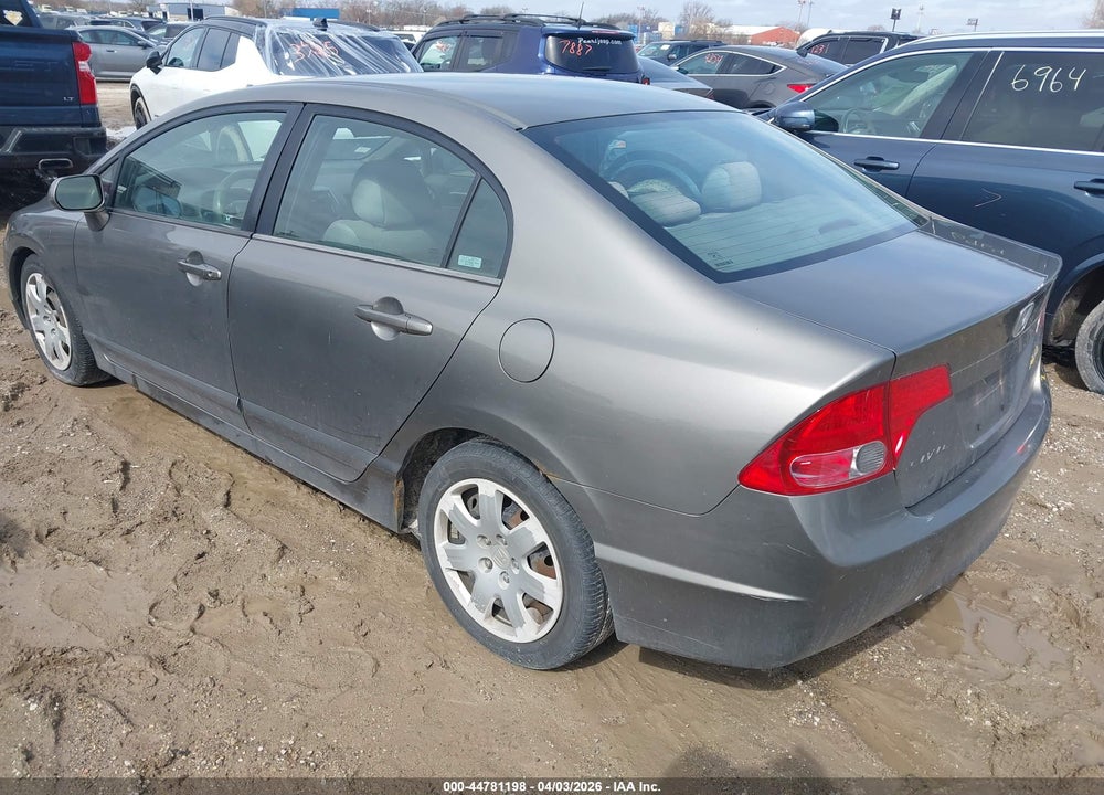 2007 HONDA CIVIC LX VIN: 1HGFA16587L048971