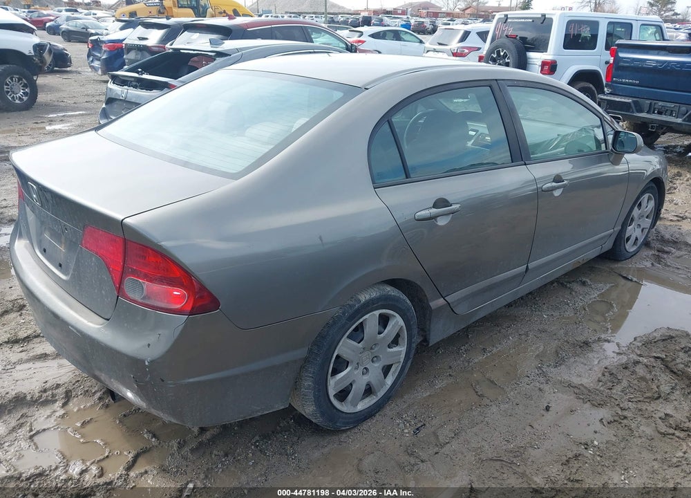 2007 HONDA CIVIC LX VIN: 1HGFA16587L048971