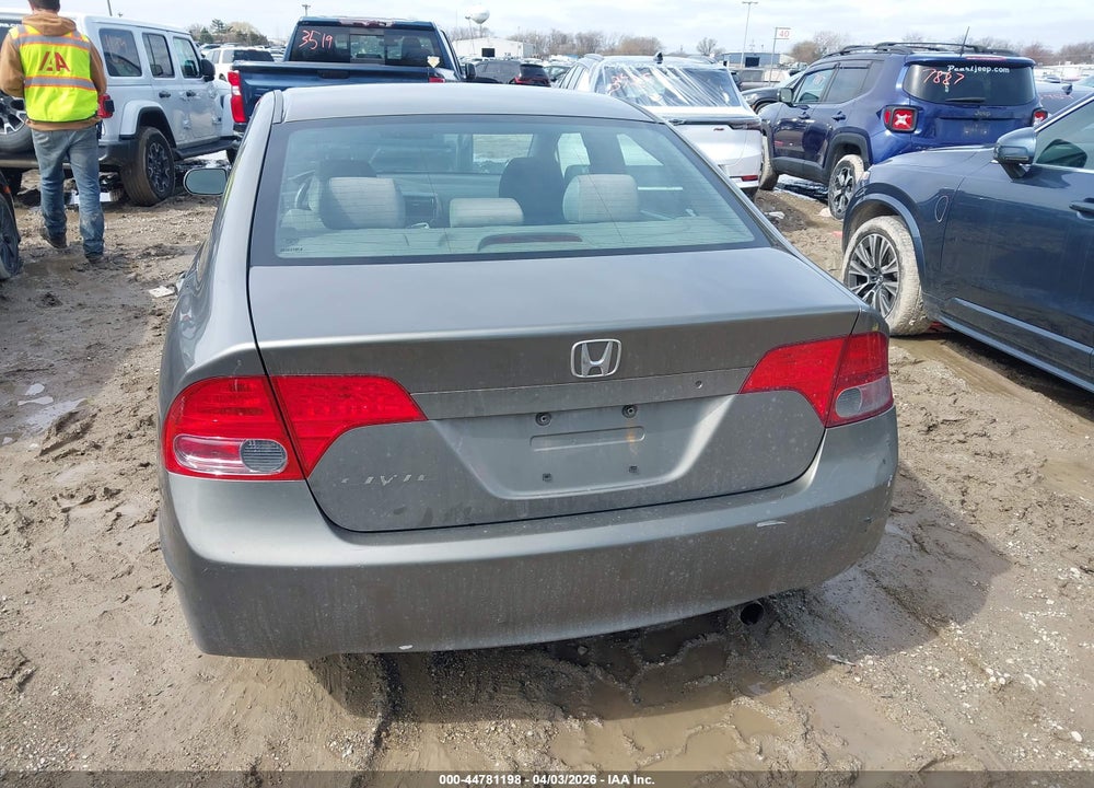 2007 HONDA CIVIC LX VIN: 1HGFA16587L048971