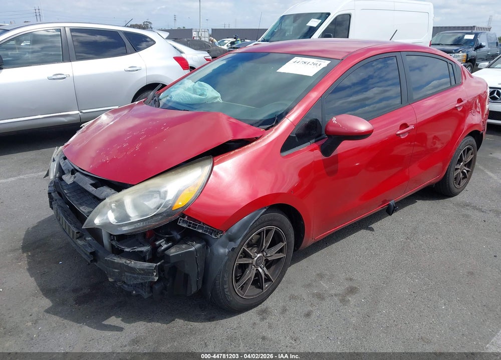 2014 KIA RIO LX VIN: KNADM4A36E6372286