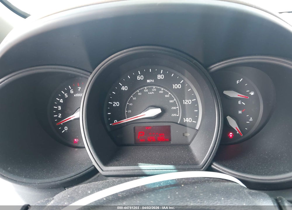 2014 KIA RIO LX VIN: KNADM4A36E6372286