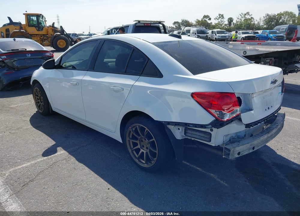 2015 CHEVROLET CRUZE L MANUAL VIN: 1G1P15SG3F7210197