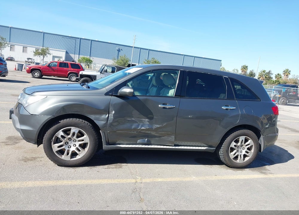 2008 ACURA MDX TECHNOLOGY PACKAGE VIN: 2HNYD28308H509833