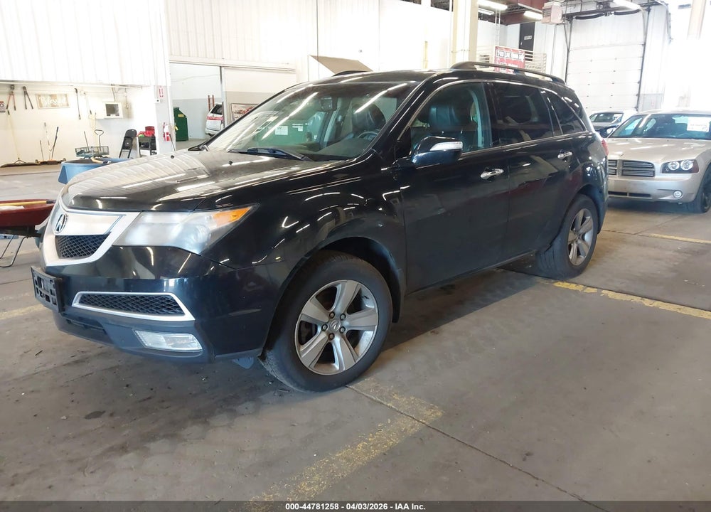 2011 ACURA MDX VIN: 2HNYD2H23BH504303