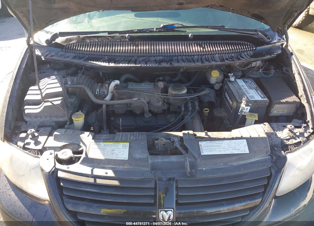 2006 DODGE GRAND CARAVAN SXT VIN: 2D8GP44L46R640881