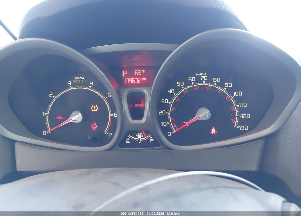 2011 FORD FIESTA SES VIN: 3FADP4FJ4BM186314