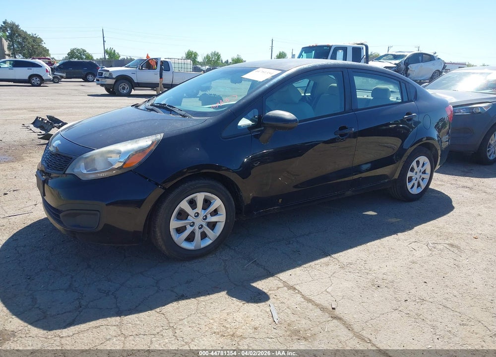 2013 KIA RIO LX VIN: KNADM4A3XD6232160