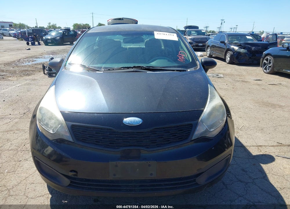 2013 KIA RIO LX VIN: KNADM4A3XD6232160