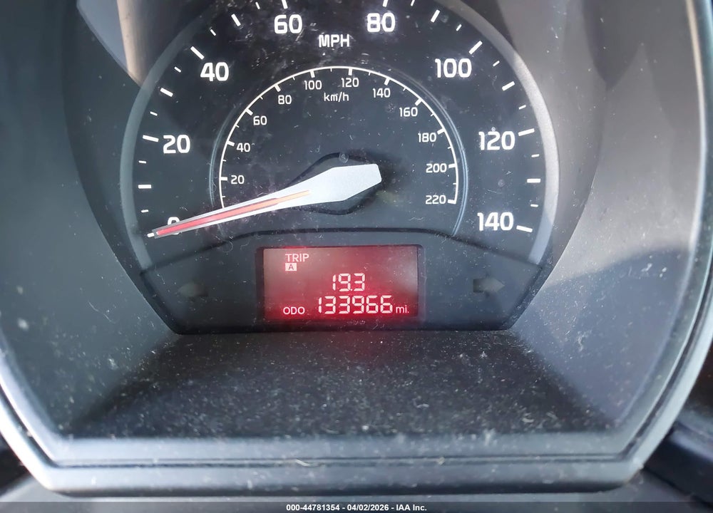 2013 KIA RIO LX VIN: KNADM4A3XD6232160