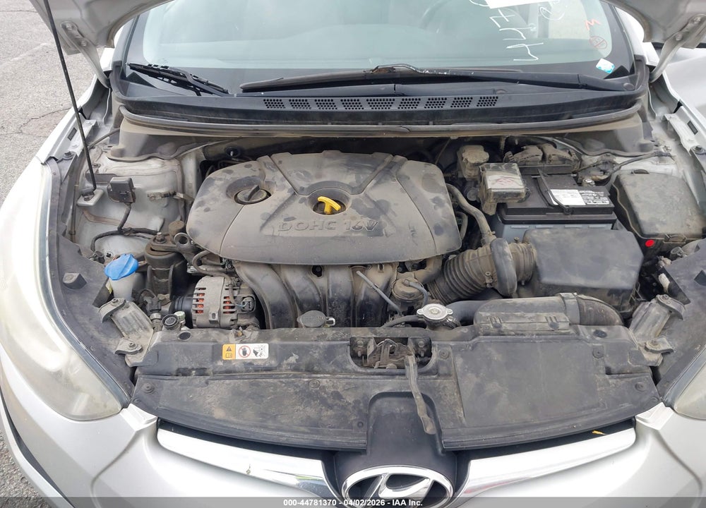 2016 HYUNDAI ELANTRA SE VIN: 5NPDH4AE6GH666188