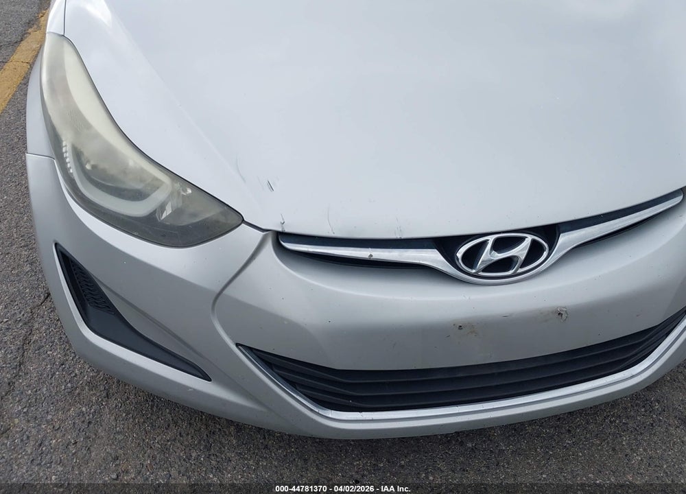 2016 HYUNDAI ELANTRA SE VIN: 5NPDH4AE6GH666188