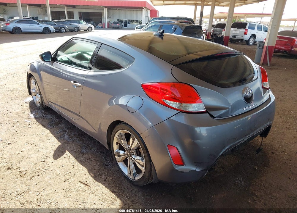 2017 HYUNDAI VELOSTER VALUE EDITION VIN: KMHTC6AD5HU315997