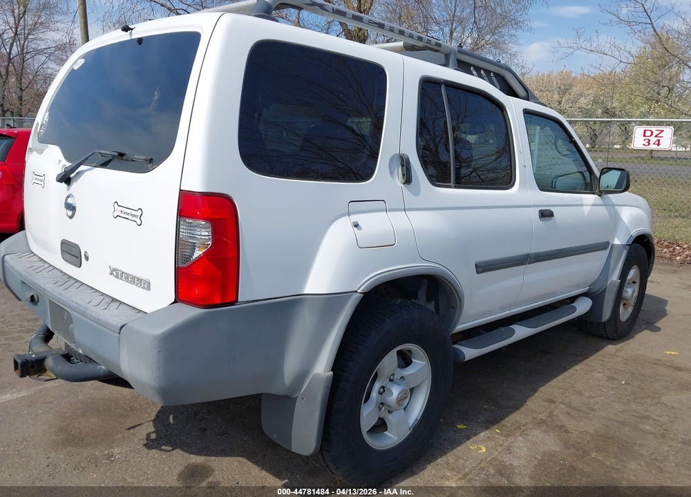2004 NISSAN XTERRA XE VIN: 5N1ED28T84C662025