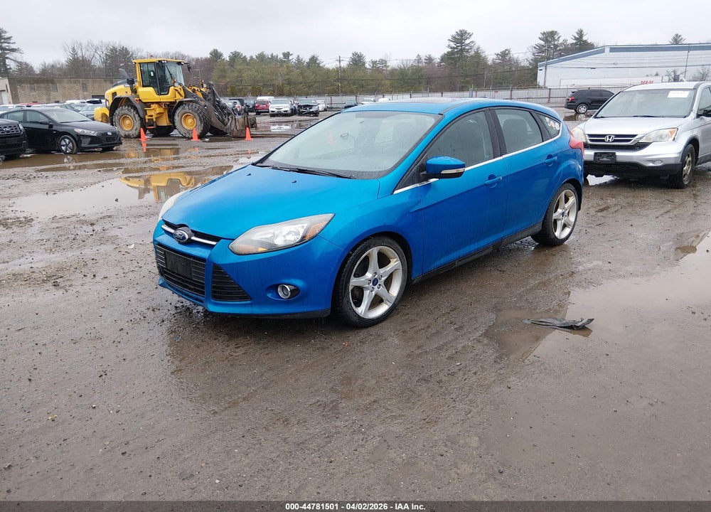 2013 FORD FOCUS TITANIUM VIN: 1FADP3N20DL367774