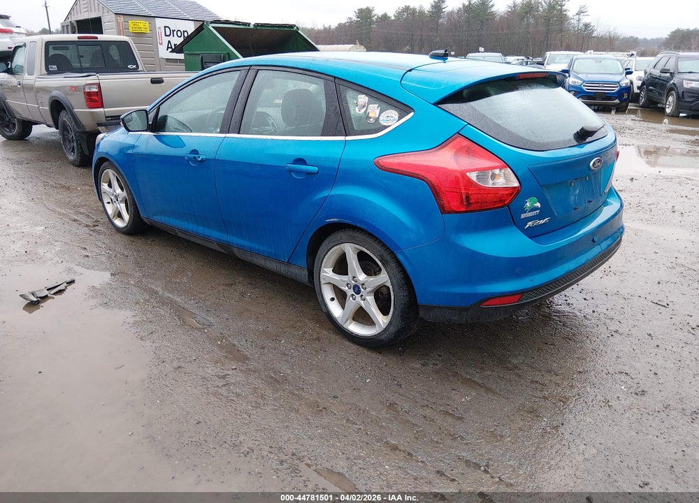 2013 FORD FOCUS TITANIUM VIN: 1FADP3N20DL367774
