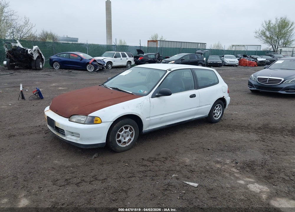 1994 HONDA CIVIC VX VIN: 2HGEH2379RH502048