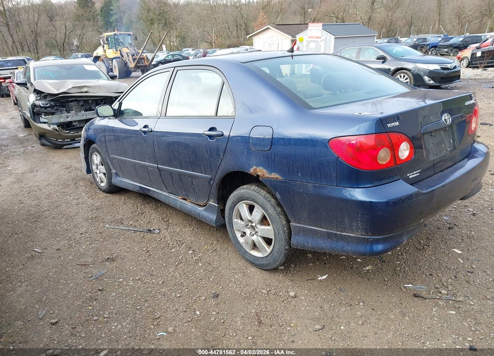 2008 TOYOTA COROLLA S VIN: 1NXBR32E08Z048655