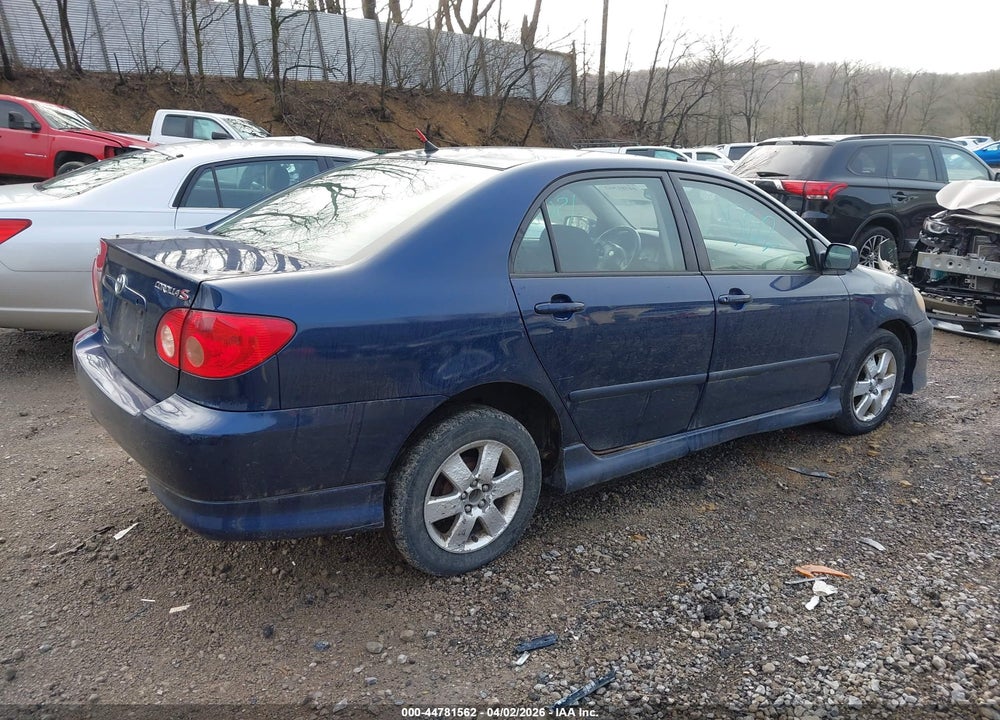 2008 TOYOTA COROLLA S VIN: 1NXBR32E08Z048655