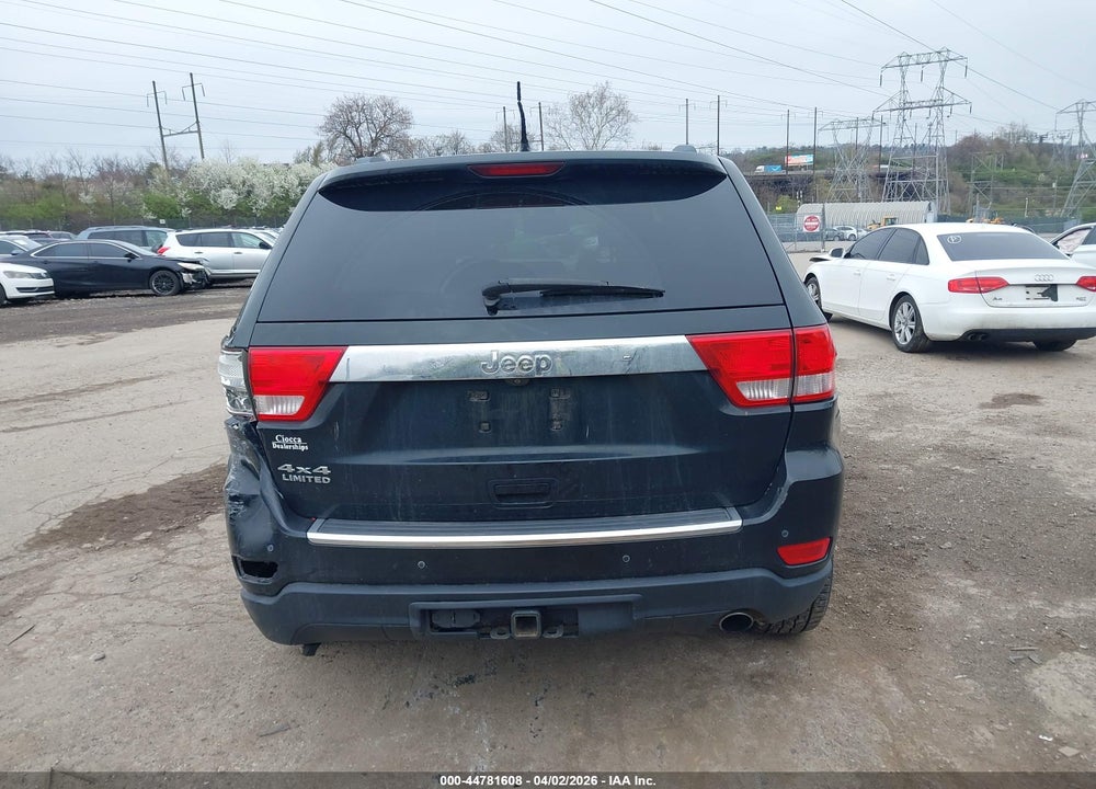2013 JEEP GRAND CHEROKEE LIMITED VIN: 1C4RJFBGXDC544110