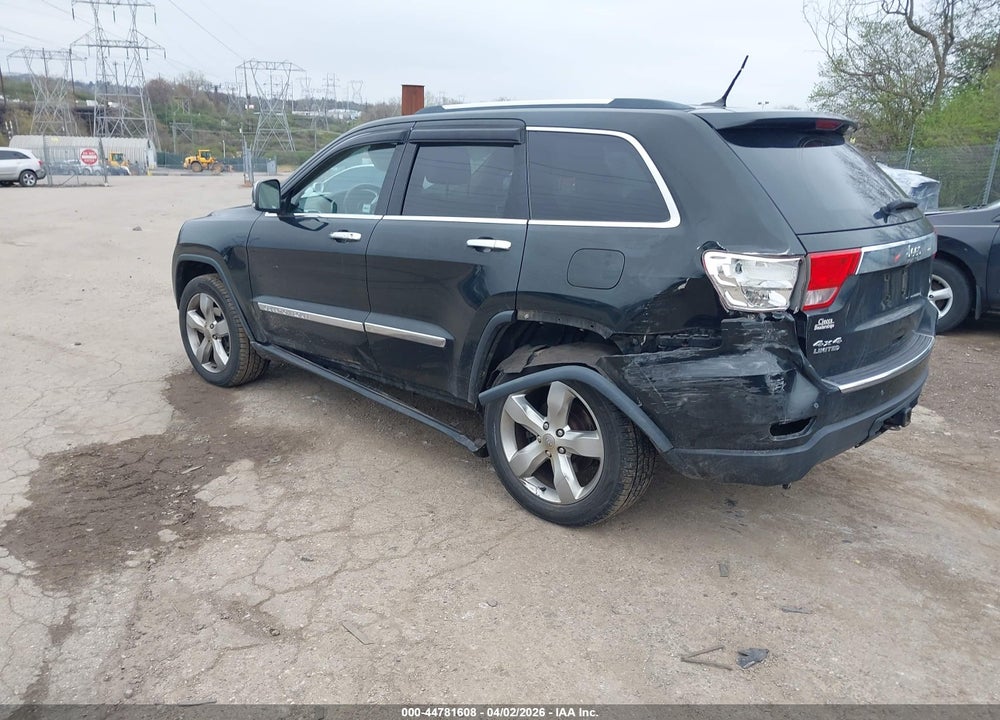 2013 JEEP GRAND CHEROKEE LIMITED VIN: 1C4RJFBGXDC544110