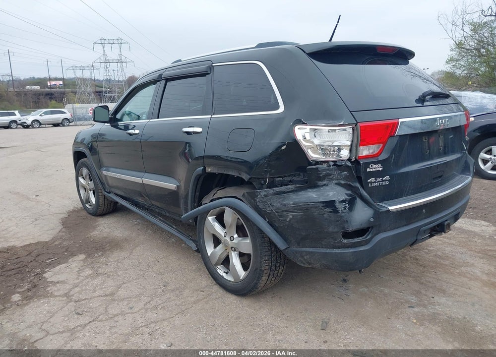 2013 JEEP GRAND CHEROKEE LIMITED VIN: 1C4RJFBGXDC544110