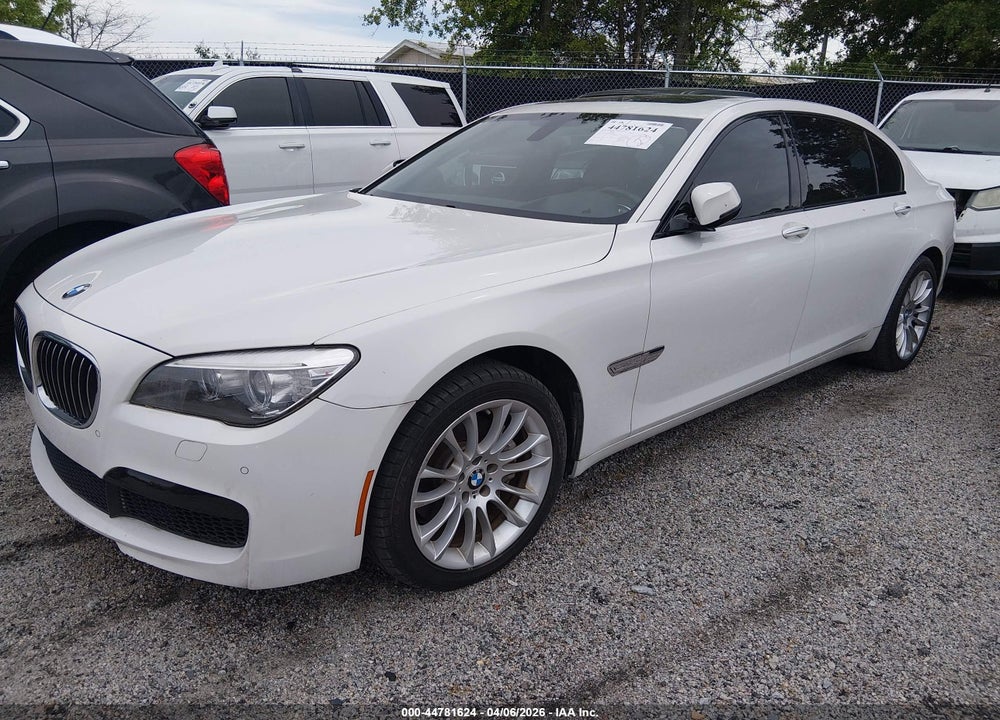 2015 BMW 740LI XDRIVE VIN: WBAYF4C51FD874016