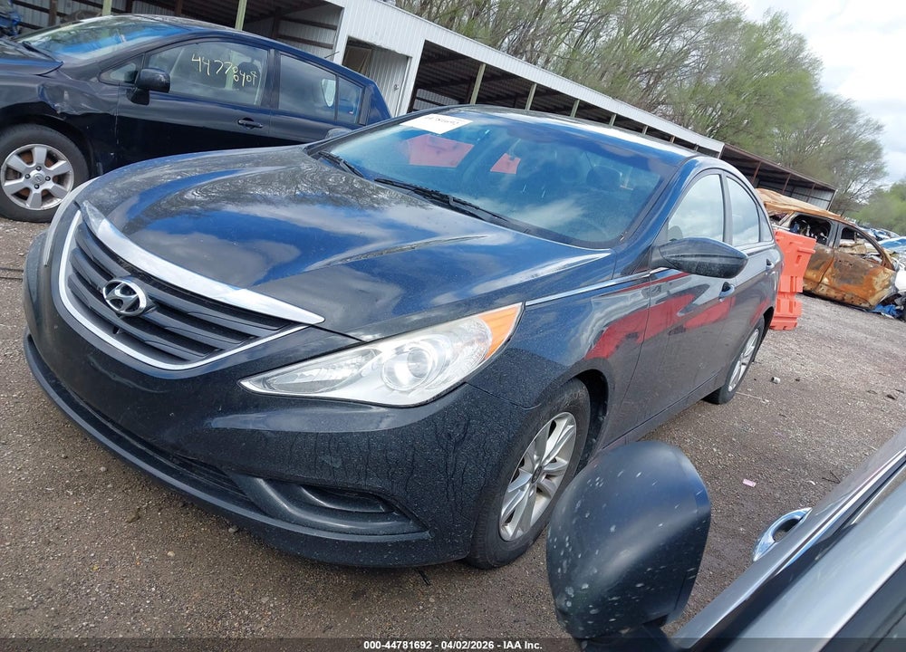 2014 HYUNDAI SONATA GLS VIN: 5NPEB4AC5EH856534
