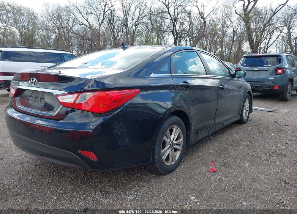 2014 HYUNDAI SONATA GLS VIN: 5NPEB4AC5EH856534