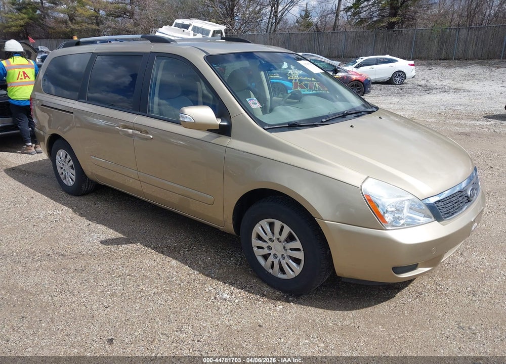 2011 KIA SEDONA LX VIN: KNDMG4C71B6413543