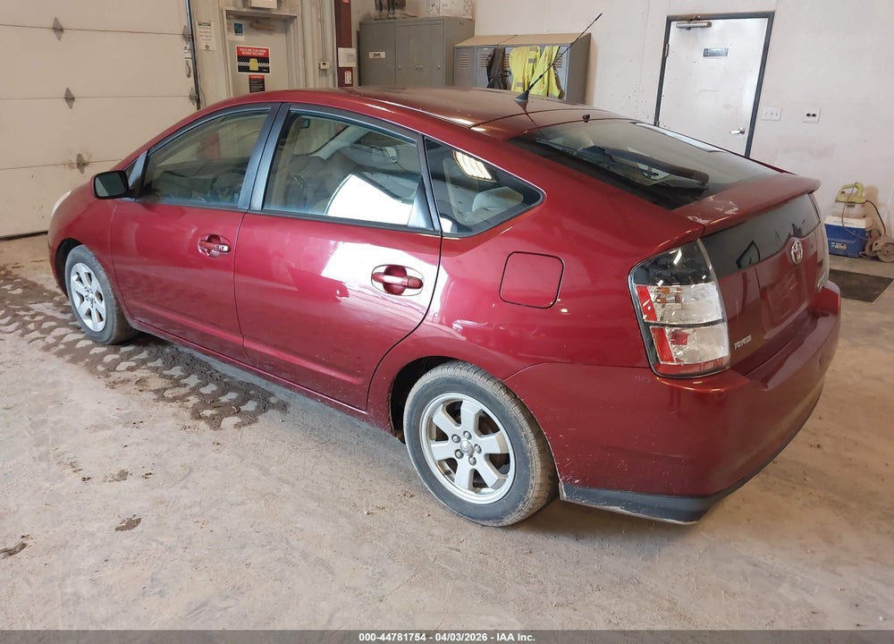 2004 TOYOTA PRIUS VIN: JTDKB20U840019581