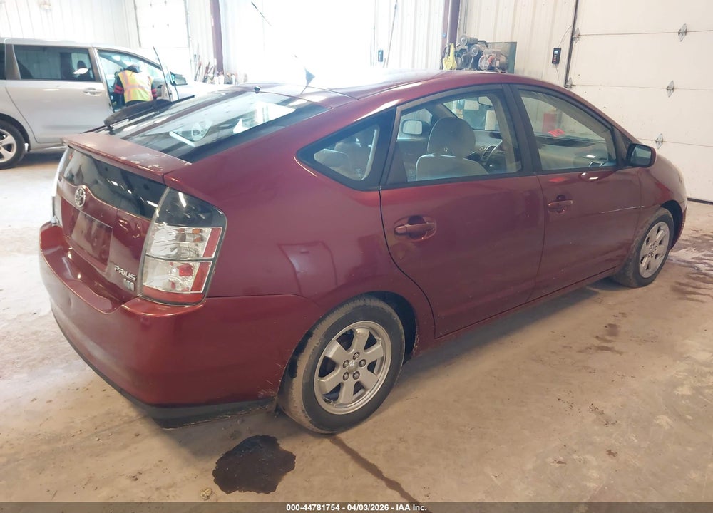 2004 TOYOTA PRIUS VIN: JTDKB20U840019581