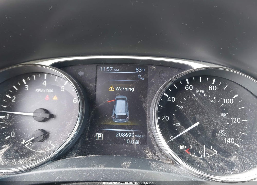2016 NISSAN ROGUE SV VIN: JN8AT2MTXGW012082