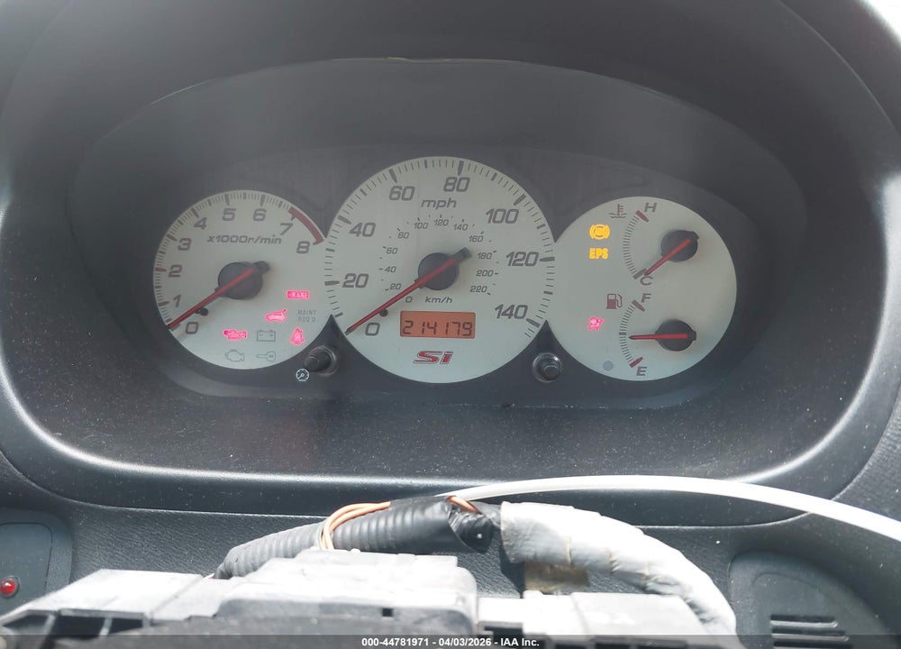 2004 HONDA CIVIC SI VIN: SHHEP33504U502720