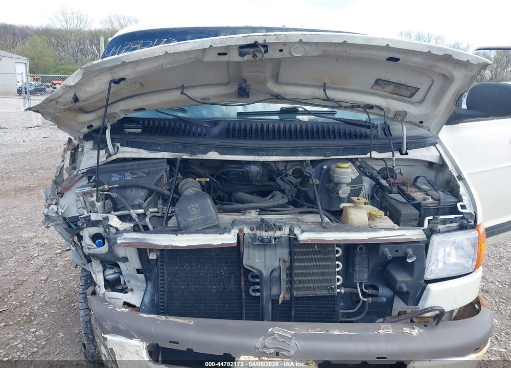 2001 DODGE RAM WAGON 2500 VIN: 2B5WB25ZX1K527687