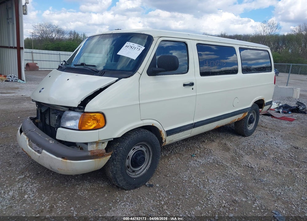 2001 DODGE RAM WAGON 2500 VIN: 2B5WB25ZX1K527687