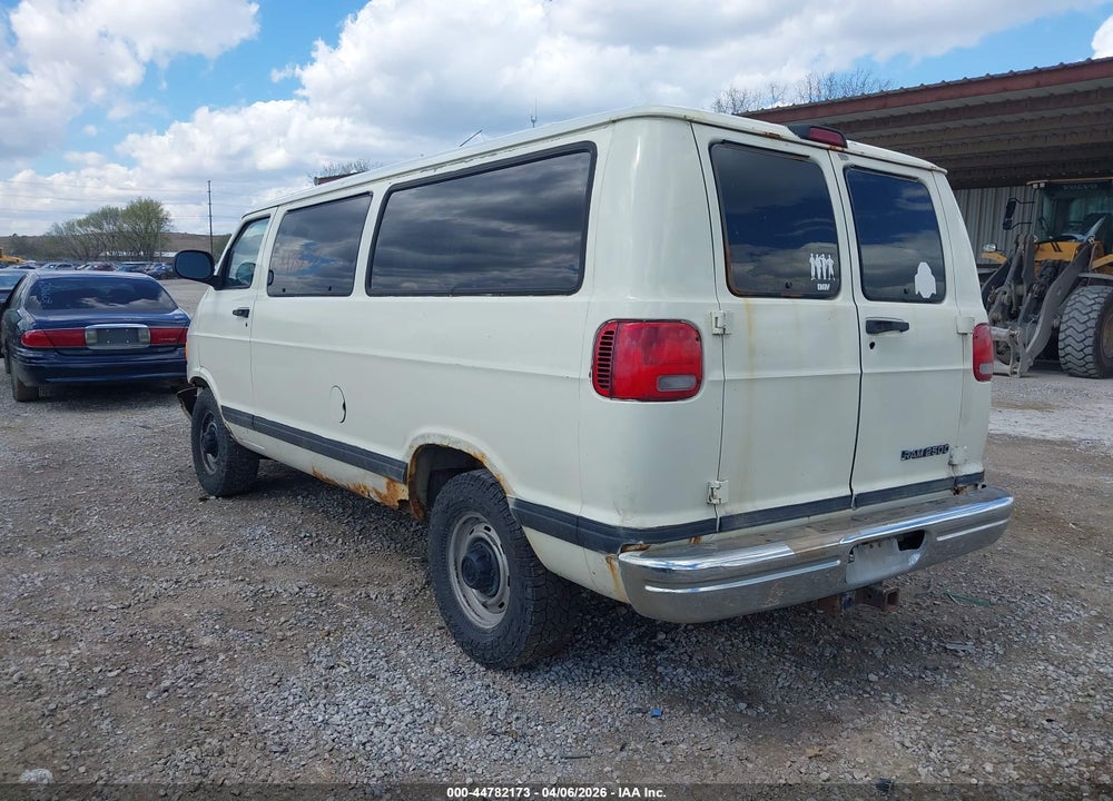 2001 DODGE RAM WAGON 2500 VIN: 2B5WB25ZX1K527687