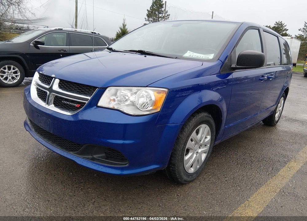 2018 DODGE GRAND CARAVAN SE VIN: 2C4RDGBG4JR296758