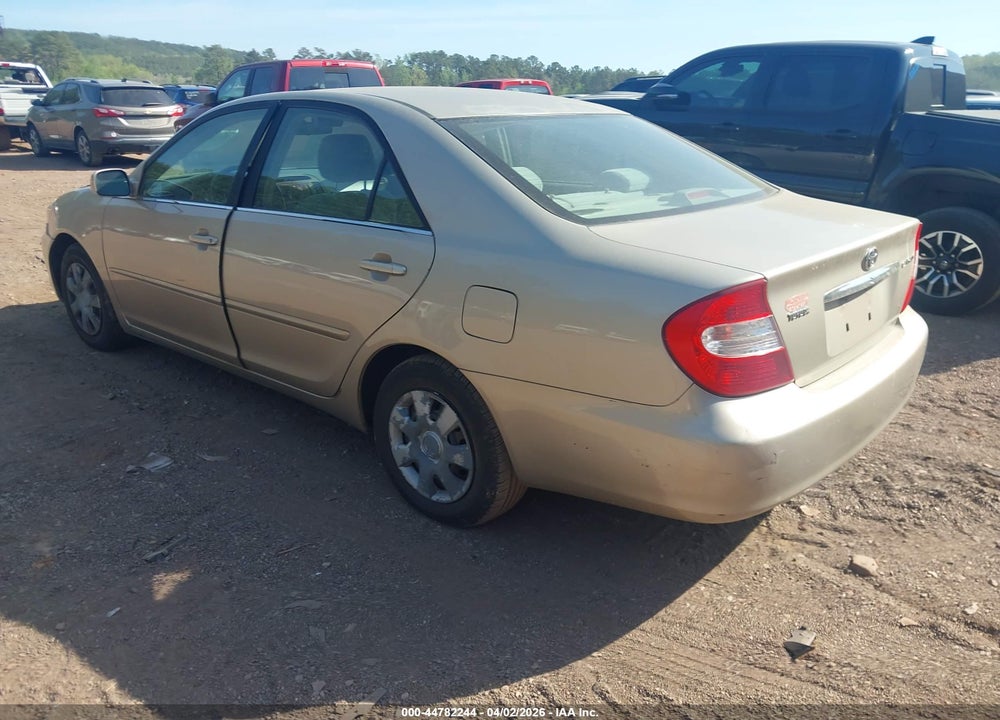 2004 TOYOTA CAMRY LE VIN: 4T1BE32K24U867436