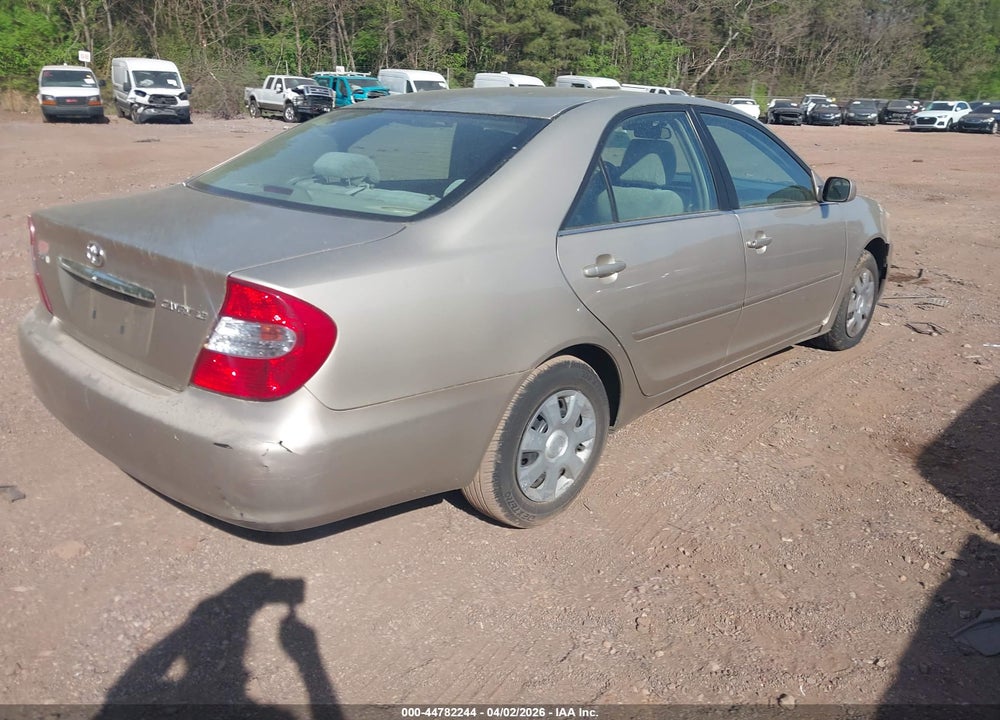 2004 TOYOTA CAMRY LE VIN: 4T1BE32K24U867436