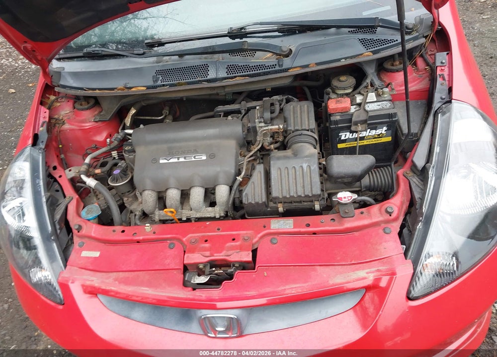 2008 HONDA FIT SPORT VIN: JHMGD38698S038600