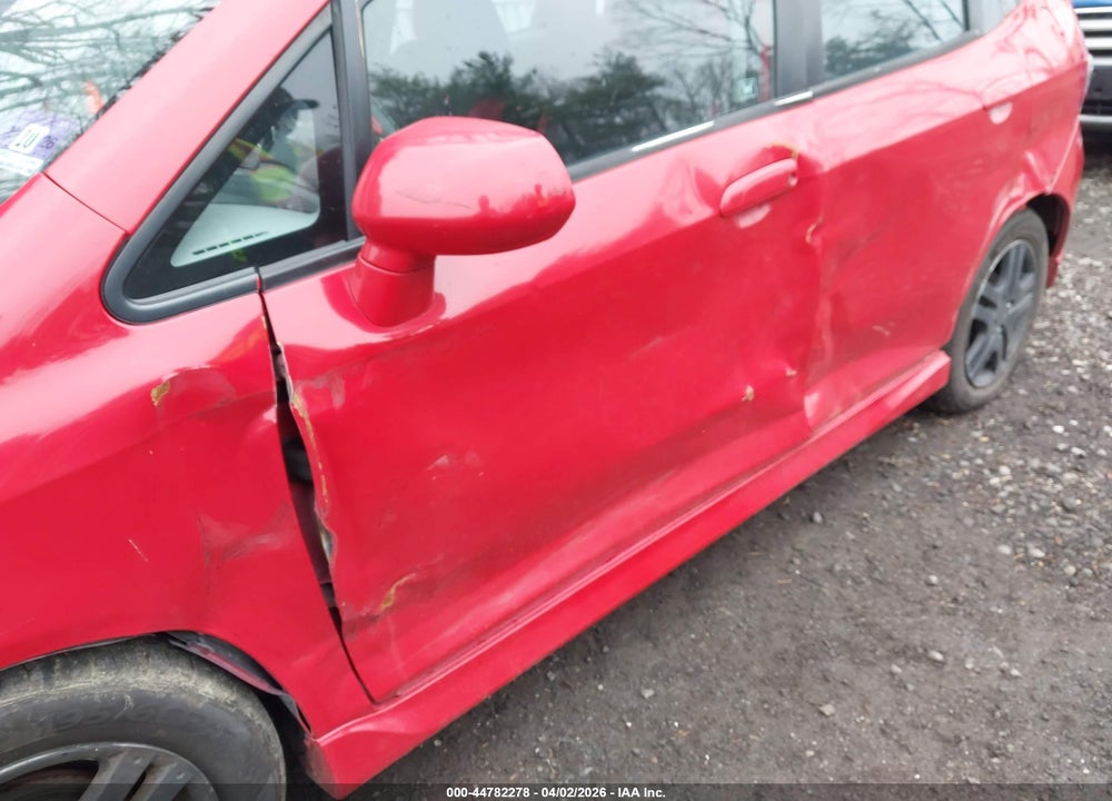 2008 HONDA FIT SPORT VIN: JHMGD38698S038600