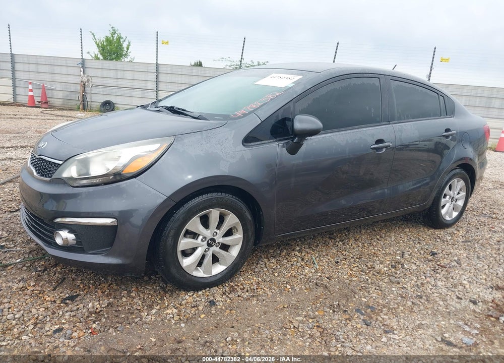 2016 KIA RIO EX VIN: KNADN4A37G6575316