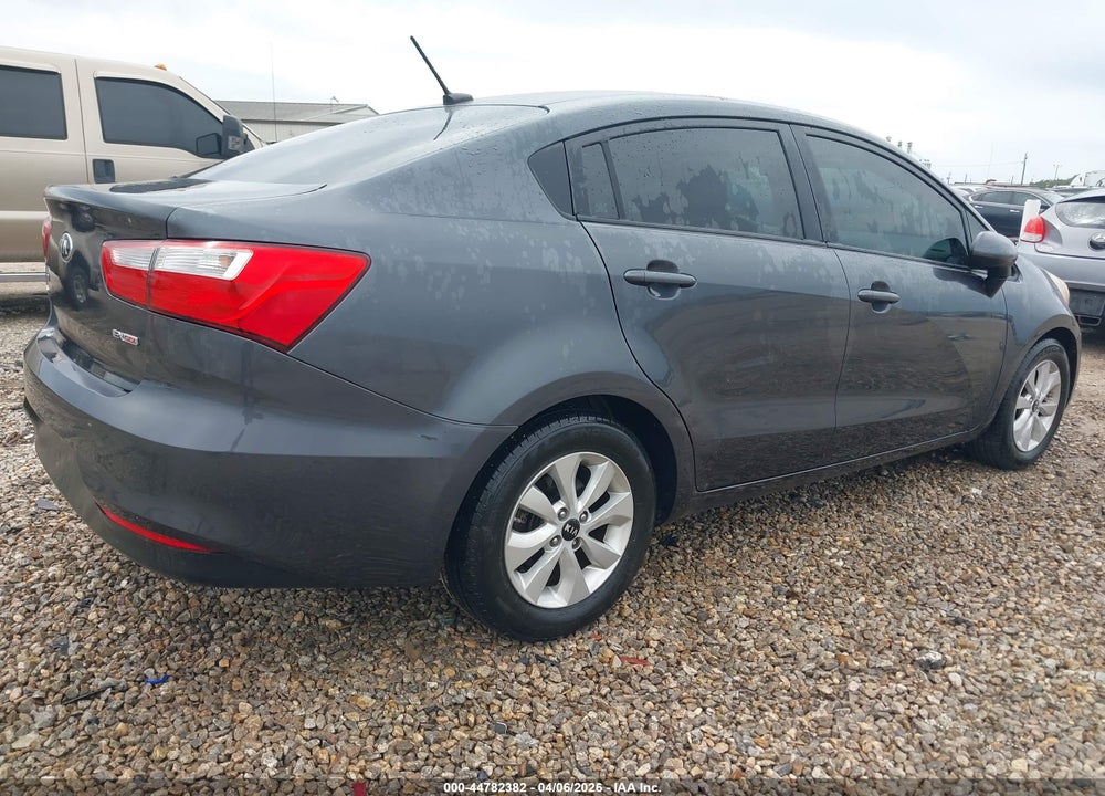 2016 KIA RIO EX VIN: KNADN4A37G6575316