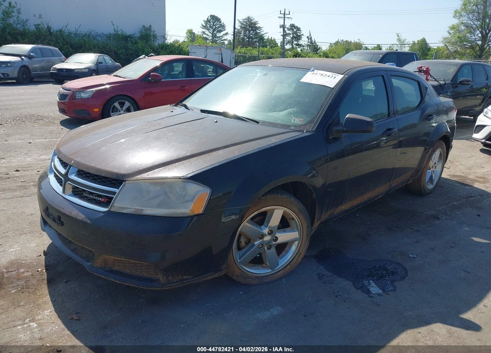 2013 DODGE AVENGER SE VIN: 1C3CDZAB9DN621384