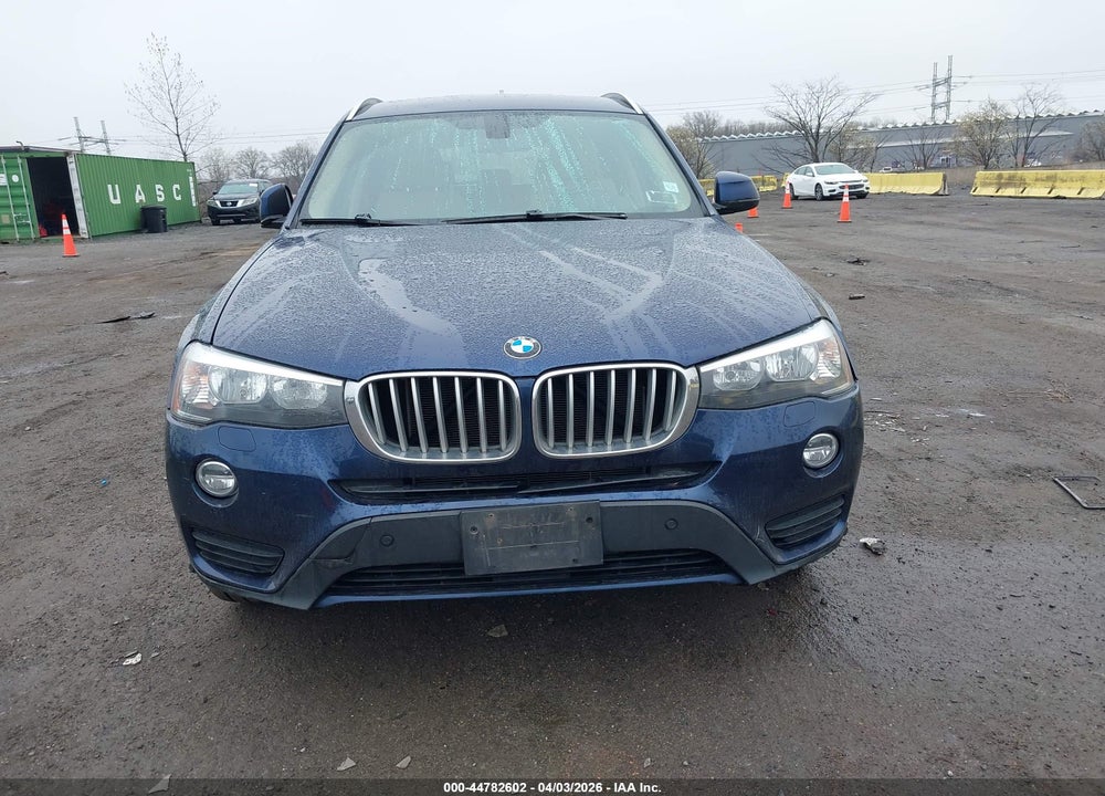 2016 BMW X3 XDRIVE28I VIN: 5UXWX9C54G0D86659