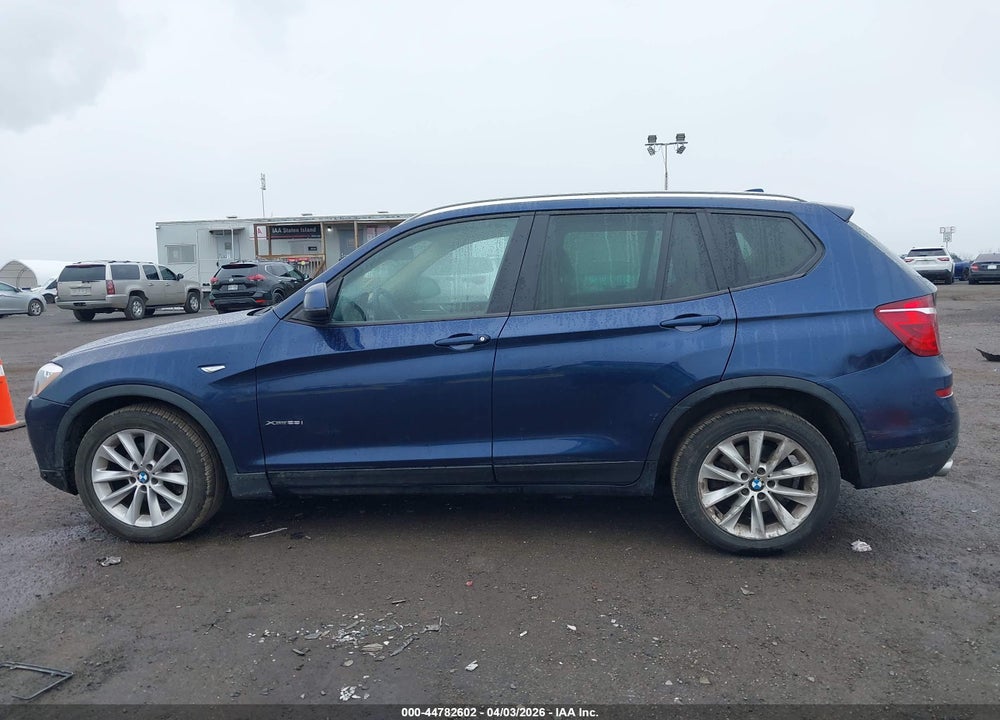 2016 BMW X3 XDRIVE28I VIN: 5UXWX9C54G0D86659